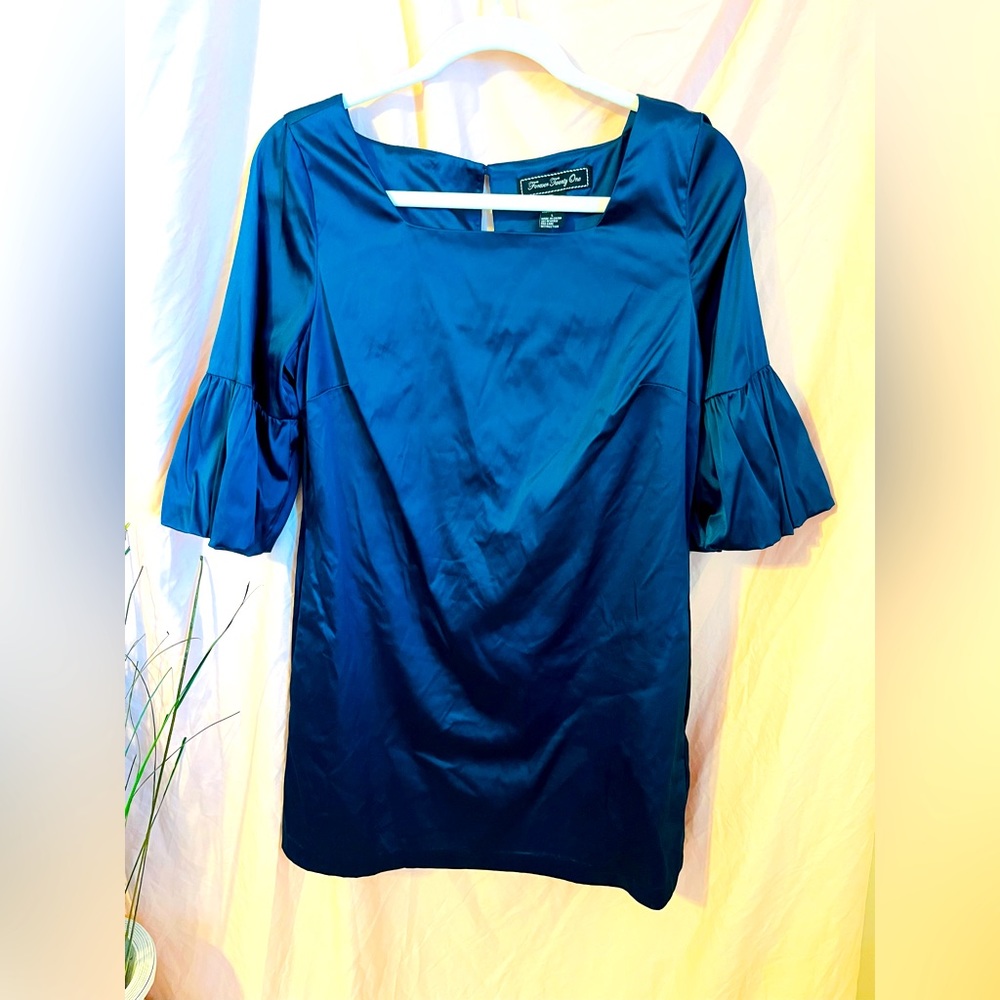 Forever Twenty One Satin Like Party Dress